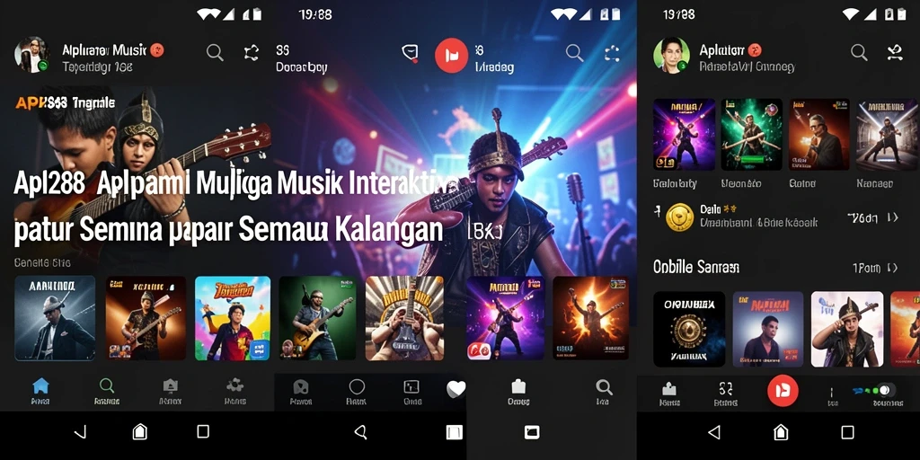 Tampilan permainan interaktif yang menarik pada API288.