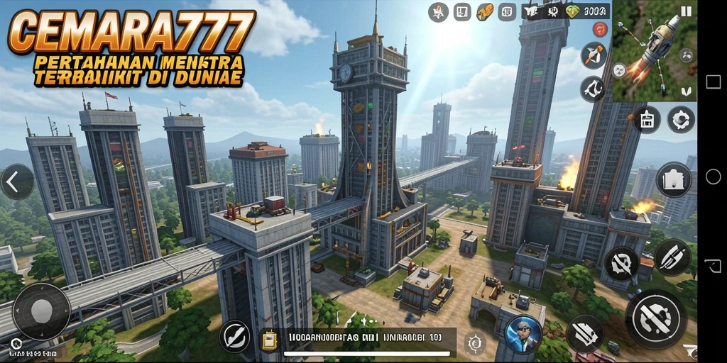 Gameplay Tower Defense yang menegangkan di CEMARA777.