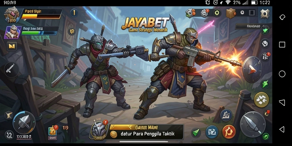 Tampilan gameplay strategis JAYABET yang mendebarkan.
