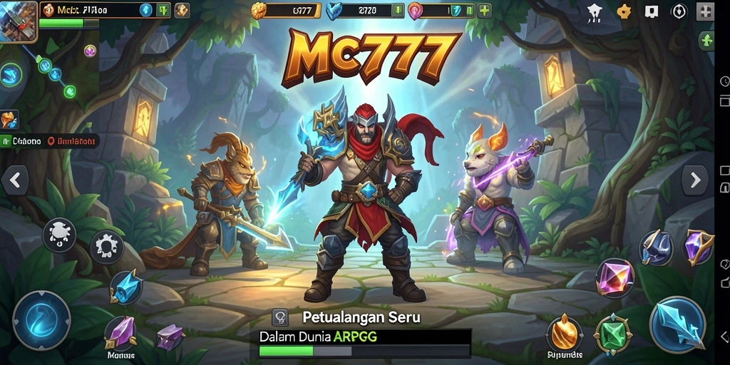 Gameplay menarik dalam dunia petualangan ARPG yang memukau.